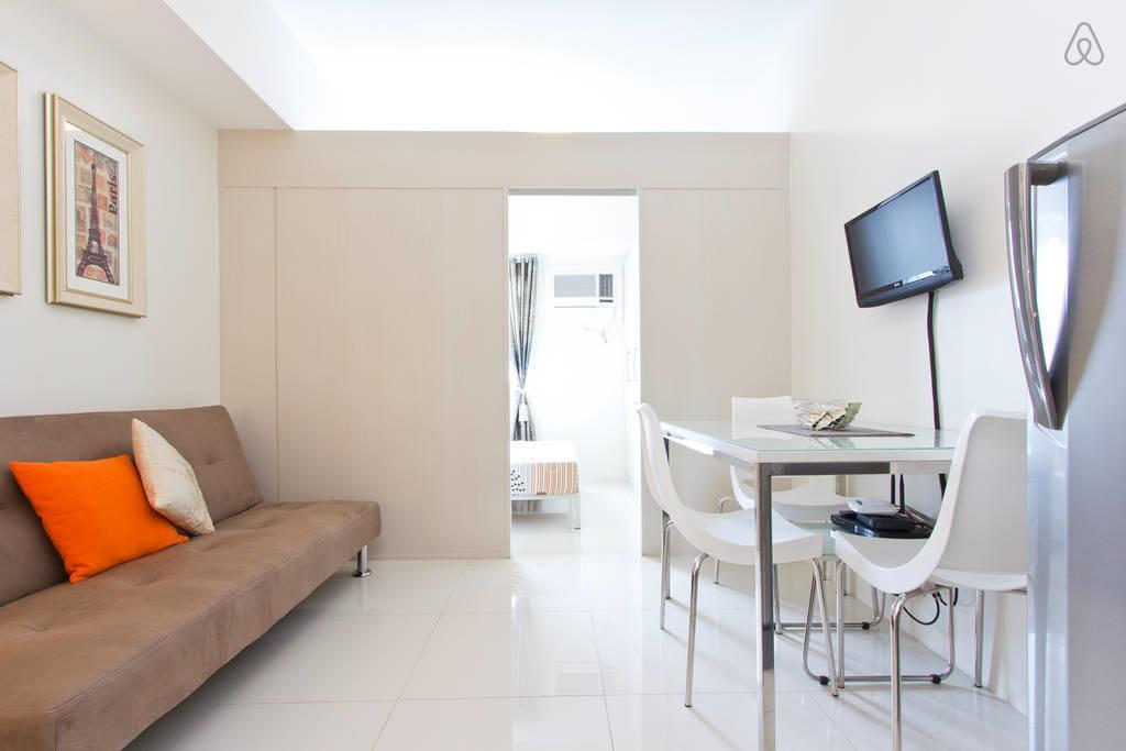 Condo Studio Luxe In Princeton Residences Manila Luaran gambar
