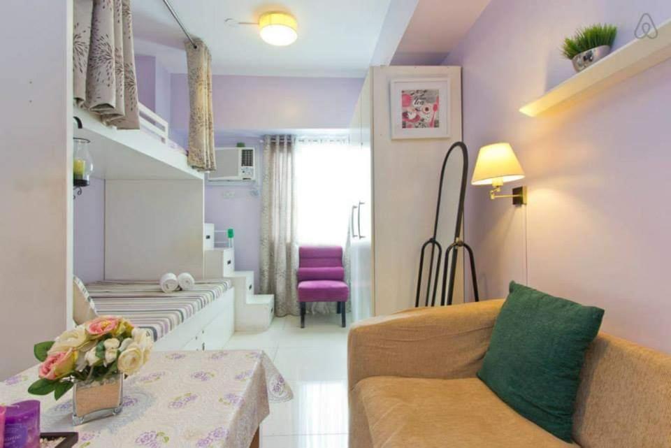 Condo Studio Luxe In Princeton Residences Manila Luaran gambar