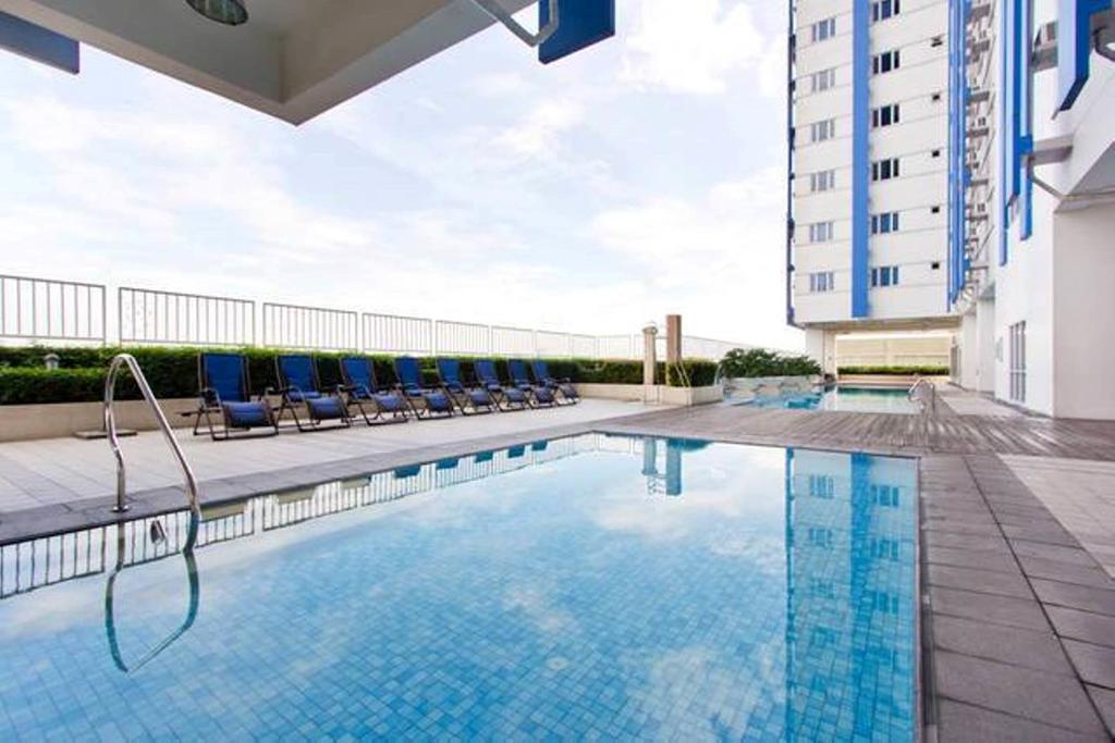Condo Studio Luxe In Princeton Residences Manila Bilik gambar